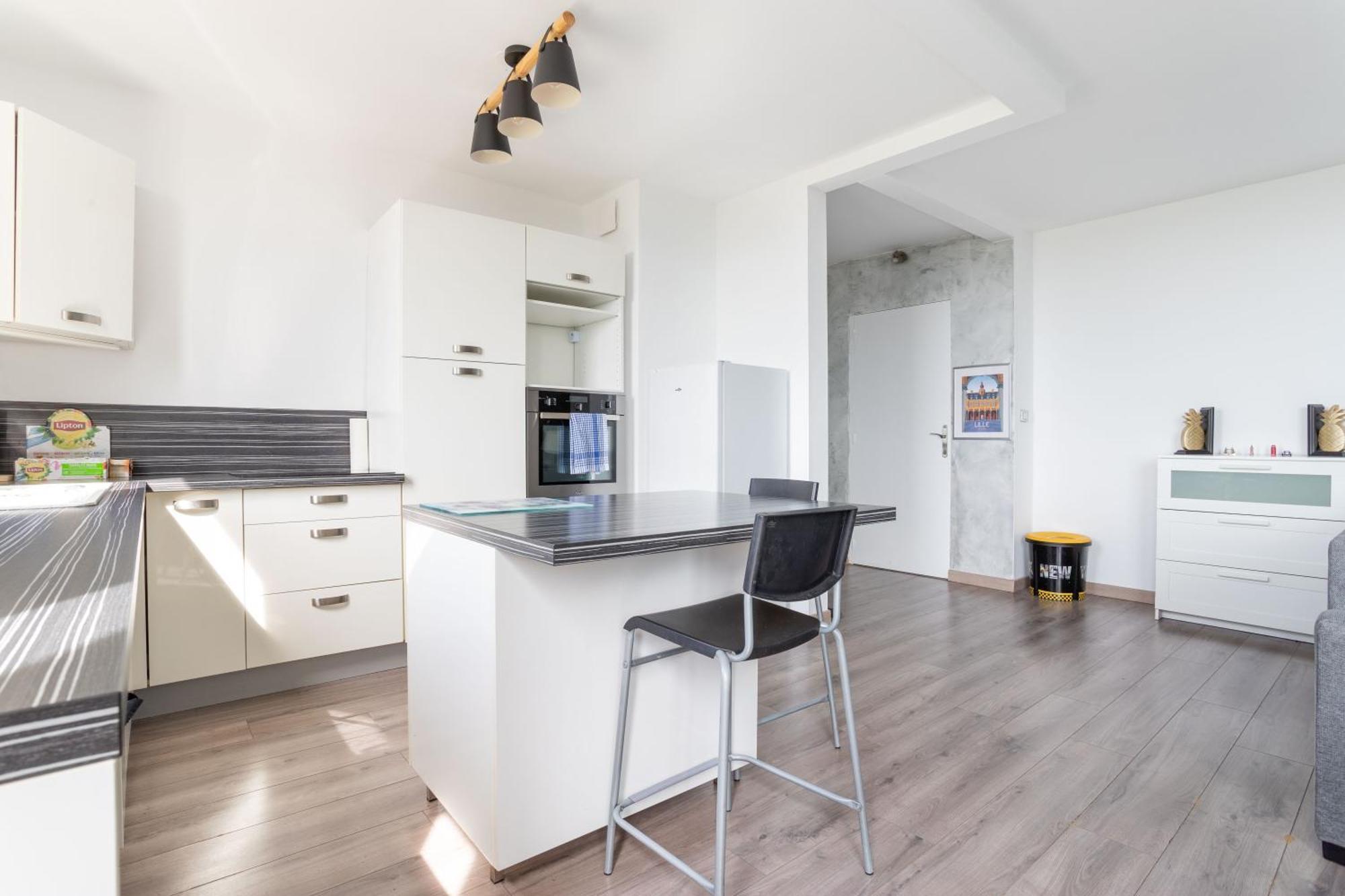 Proche Du Vieux Lille Avec Vue Exceptionnelle Sur La ! Apartment La Madeleine (Nord)