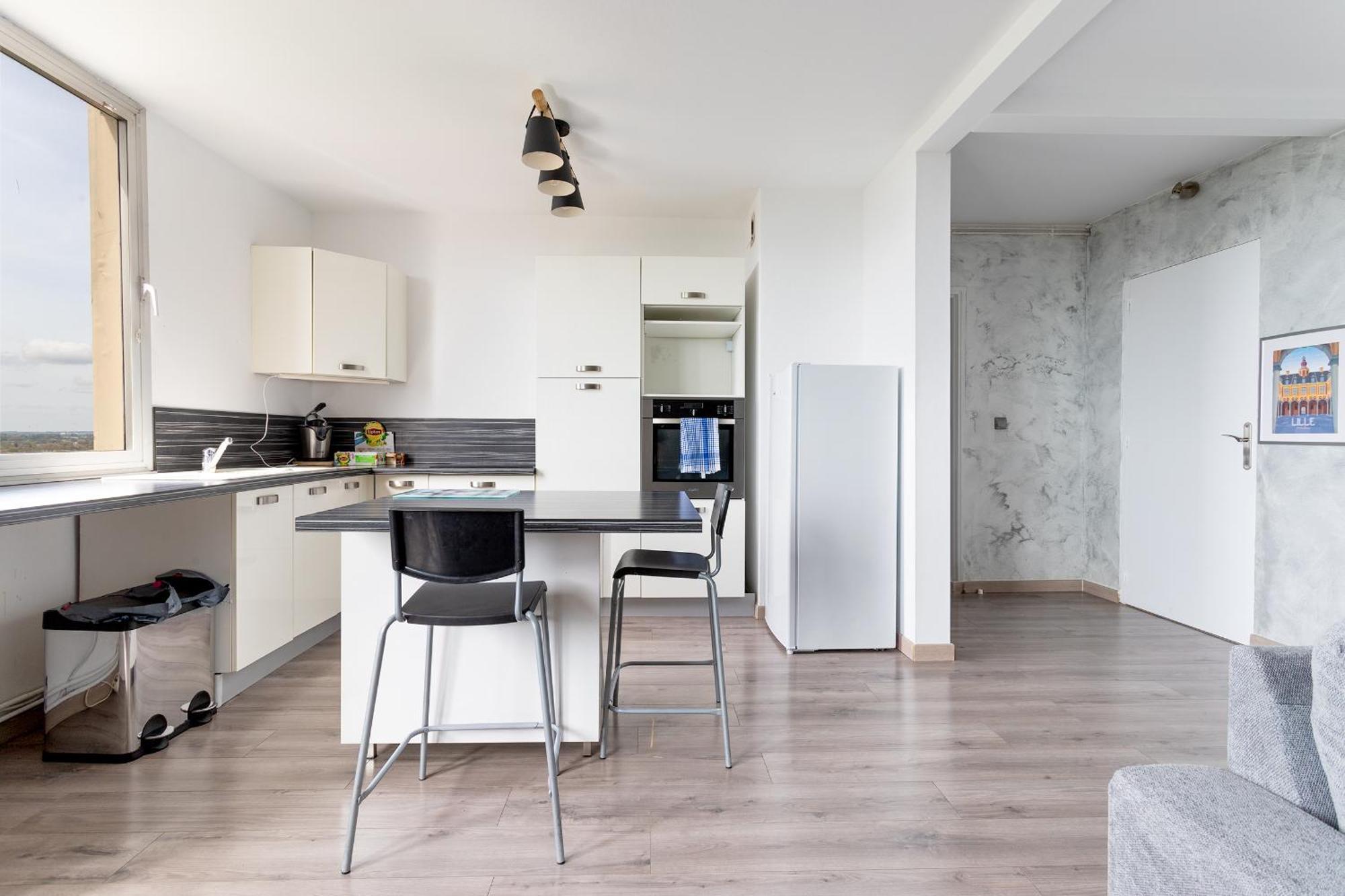 Apartamento Proche Du Vieux Lille Avec Vue Exceptionnelle Sur La ! *